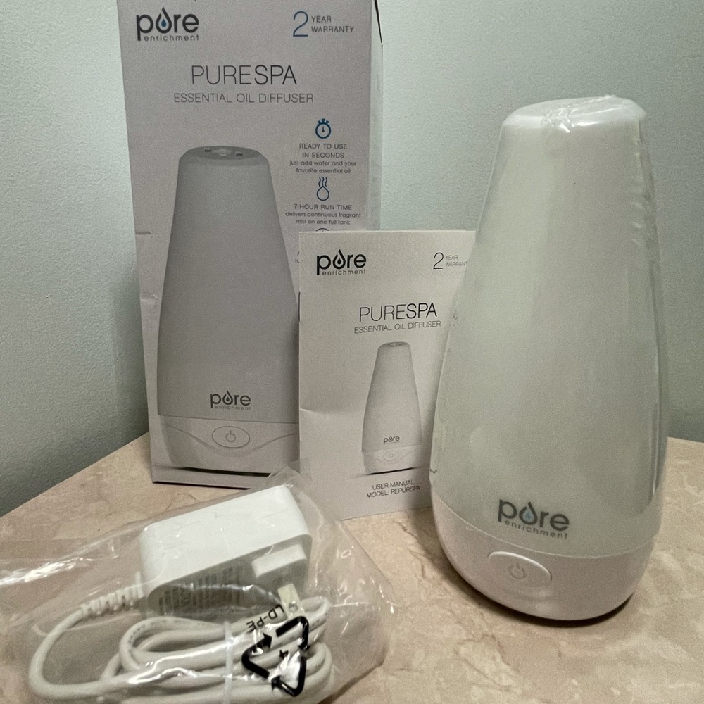 ✅sold✅Pure Enrichment® PureSpa™ Essential Oil Diffuser ENJOY THE DISCOUNTED